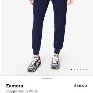 Figs navy small joggers